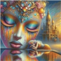100x100 150Farben Deep Sadness
