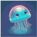 Small Jellyfish 30x30 Pixel