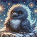40x40 45Farben Fireworks Raven
