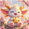 Diamond Painting Bild „Cherry blossom Monsters with Star Fruit“