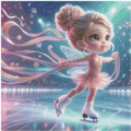 50x50 60Farben Little Ice Princess