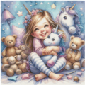 PyjamaParty 60x60 120Farben