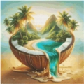 60x60 60 Farben Coconut Island