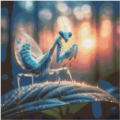 60x60 65Farben Praying Mantis
