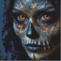 70x70 70Farben Lava under the Skin