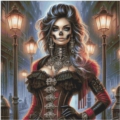 70x70 70Farben Steampunk Muerte