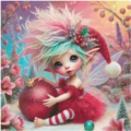70x70 75Farben Christmas Pixie 2024