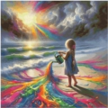 70x70 90Farben Sweet Sea of Colors