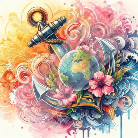 Diamond Painting Bild „Anchor of the Earth“