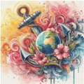 Anchor of the Earth 80x80 120 Farben