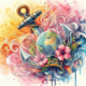 Diamond Painting Bild „Anchor of the Earth“