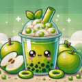 Apple Splash 50x50 166 Farben