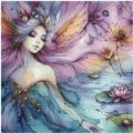 Aquarell Fairy 60x60 cm 120 Farben