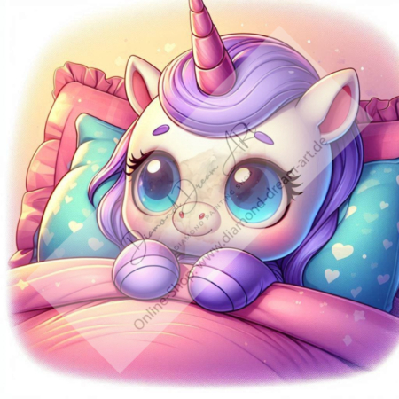 Diamond Painting Bild „BabyUnicorn“