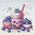 Blueberry Bubble Tea 50 Farben
