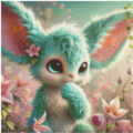 Blumii the Flower Monster 100Farben 60x60