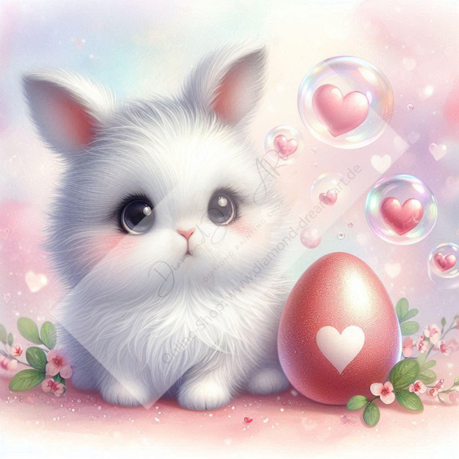 Diamond Painting Bild „Love Bunny“