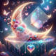 Diamond Painting Bild „Butterflies of the Moon“