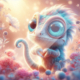 Diamond Painting Bild „Chameleon in Love“