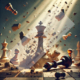 Diamond Painting Bild „Chessboard Pieces“