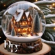 Christmas town in a ball 90x90 209 farben