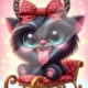 Diamond Painting Bild „Christmas winter Monster“