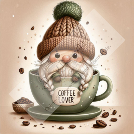 Diamond Painting Bild „Coffee Lover“