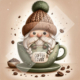 Diamond Painting Bild „Coffee Lover“