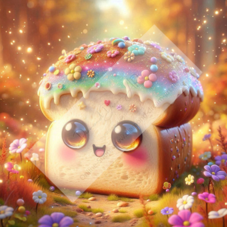 Diamond Painting Bild „Colorful Toasti“