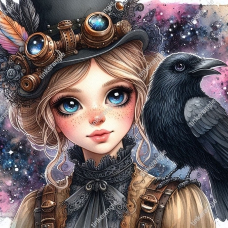 Diamond Painting Bild „Crows“