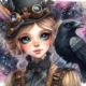 Diamond Painting Bild „Crows“