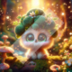 Diamond Painting Bild „Cuddly broccoli“