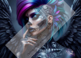 Diamond Painting Bild „Dark Angel“