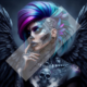 Diamond Painting Bild „Dark Angel“