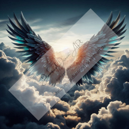 Diamond Painting Bild “Dark Angel Wings”
