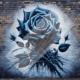 Diamond Painting Bild „Dark Dead Rose“