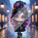 Diamond Painting Bild „Dark Diva“