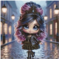 Dark Diva Pixel 50x50 55Farben