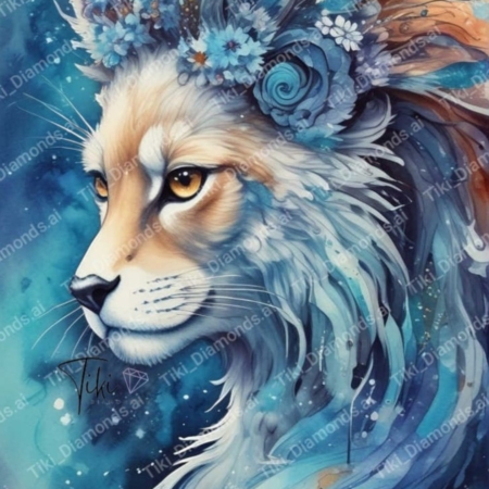 Diamond Painting Bild „Das Wesen der Blumen“