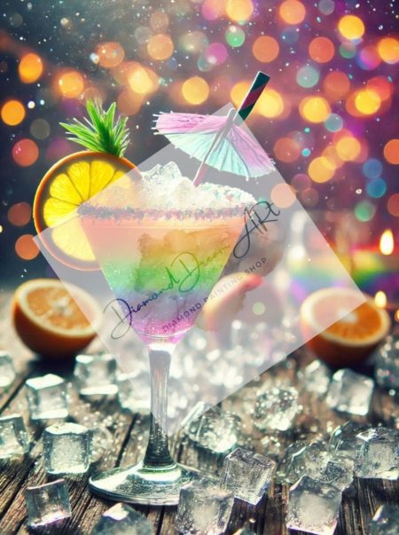 Diamond Painting Bild „Sunrise Cocktail Party“