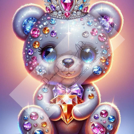 Diamond Painting Bild „Diamond Teddy“