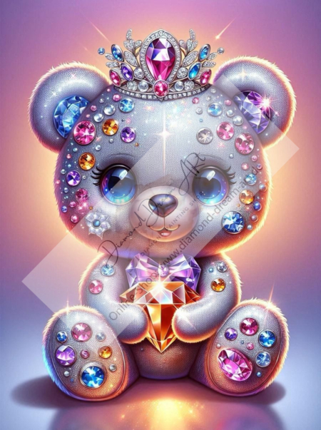 Diamond Painting Bild „Diamond Teddy“
