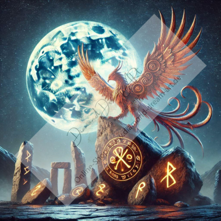Diamond Painting Bild “The Runes of the Phoenix”