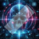Diamond Painting Bild „Digital Skull“