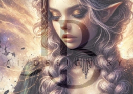 Diamond Painting Bild „Elfen Glow“