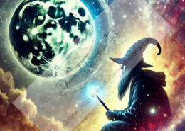 Diamond Painting Bild „Galactic Wizard“