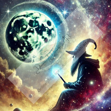 Diamond Painting Bild „Galactic Wizard“