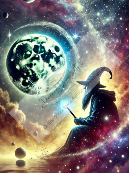 Diamond Painting Bild „Galactic Wizard“