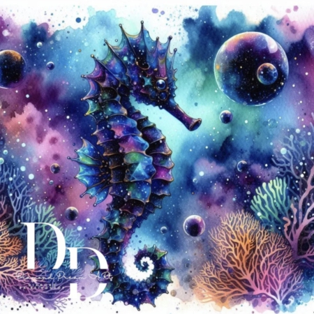Galaxy SeaHorse 80x80 cm 226 Farben