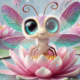 Diamond Painting Bild „Gitter Dragonfly“